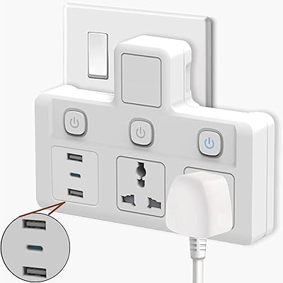 TECOM Multiprise Sector Adapter Authorized wall charger extended to 3.. Your trusted shopping partner, DIAYTAR NIGERIA offers extensive selection with quick delivery options.