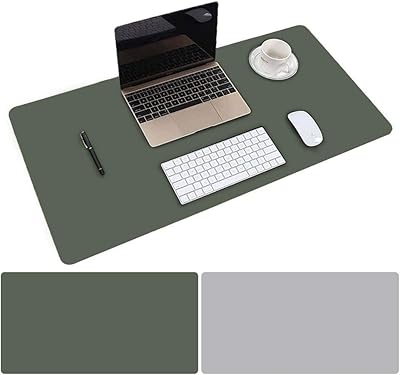 UBRAND double-sized double-sided desktop (large size, 15.8 x 15.7 x 0.16 cm, dark green).. DIAYTAR NIGERIA: Where countless products meet affordable prices and reliable nationwide shipping.