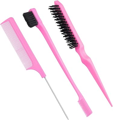 Set of 3 -piece Dabuza hair brushes, styling brush, comb on board and styling brush.. Discover the joy of choice with DIAYTAR NIGERIA's extensive selection and budget-friendly shipping.