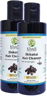 Khadi Herbal Natural Shikakai shampooing pack de 2 (210 ml chacun).. Navigate through thousands of products at pocket-friendly prices with DIAYTAR NIGERIA's easy-to-use platform.