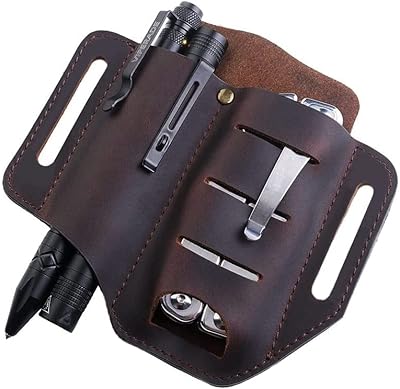 Viperade EDC viperade leather case for knife/pocket lamp/tactical pen/EDC tools and equipment, leather case for leather pocket organizer with pocket belt cante pocket.. Everything you want, delivered fast — DIAYTAR Nigeria does it better.