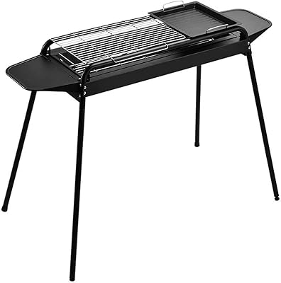 Gelidi-barbecue in Electric Gril Metal with Wood Wood Field Automatic Endlery for Picnic.. DIAYTAR NIGERIA: Your affordable shopping destination with thousands of products delivered in days.