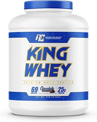 Ronnie coleman signature series king whey - 2,27 kg (brownie au chocolat).. DIAYTAR NIGERIA: Where shopping meets satisfaction with affordable prices and prompt delivery services.