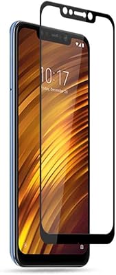 Wallpaper protector in full -toneed glass with curved edges and silk print for Xiaomi Pocophone F1/Poco F1 - Black.. Shop with confidence at Nigeria's leading affordable e-commerce platform with reliable delivery services.