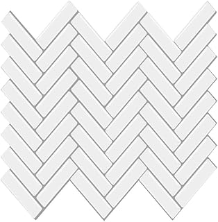 Tiles to take off and stick for the kitchen, 3D wall sticker with self-adhesive white chevron to stick on the tiles in a thicker improved design.. Browse, shop, and receive — DIAYTAR Nigeria keeps it simple.