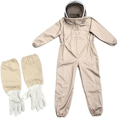 Yardoy one piece full body follows beekeeping gloves beekeeping costume set of khaki clothes big bee hat.. Experience the convenience of boundless shopping with DIAYTAR NIGERIA's affordable platform and quick shipping.