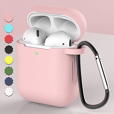COVA AIRPODS Amateur case, Silicone antichochest portable protection case for AirPods 2 and 1 (Light pink).. Discover why DIAYTAR NIGERIA is the smart shopper's choice for affordable products delivered nationwide.