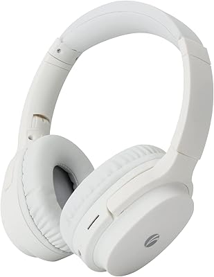 VCOM supra-ear headset, foldable music helmet with microphone, micro SD/TF port, its hi-fi stereo, volume control, hands-free calls for smartphones, tablets, TV, laptop (white).. DIAYTAR NIGERIA: Where affordability and variety meet with convenient delivery within 8 days.