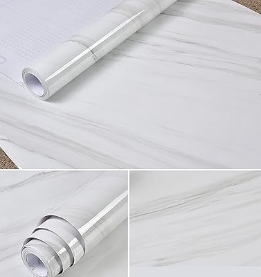 House Wallpaper Vinyle White and gray marble pattern size.. Your digital shopping destination, DIAYTAR NIGERIA combines variety with affordability and quick delivery.