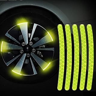 Primify 20 rooms reflective car stickers, tape sticker of wheel tire rim for motorcycle bicycle bicycle safety sticker universal reflective (green).. Your budget-friendly online marketplace, DIAYTAR NIGERIA delivers a world of products in just 5-8 days.