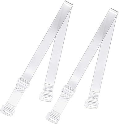 5 pairs of transparent invisible replacement bras-adjustable elastic garter belt.. Experience the power of choice with DIAYTAR NIGERIA's vast catalog and affordable 5-8 day delivery.