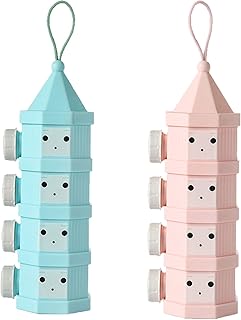 Baby powder milk powder dispenser, travel preparations container, storage container storage for stackable baby with handle, without BPA.. DIAYTAR NIGERIA: Your partner in affordable online shopping with reliable 5-8 day shipping nationwide.