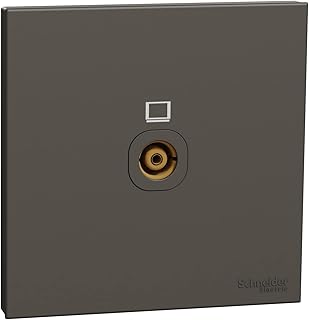 Schneider Electric Avataron C E8731TV_DG TV socket, IP20 Dark Gray 75 Ohm.. Shop with confidence at DIAYTAR NIGERIA, enjoying competitive prices and delivery within 8 days.