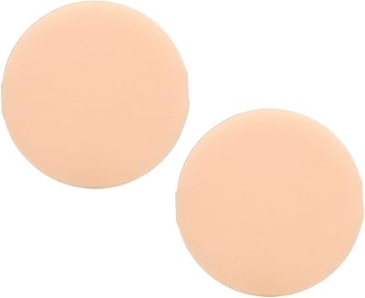 Face makeup sponge, easy to clean, 2 pieces of light puff pastry with double use, humid and dry, for the house (color).. DIAYTAR Nigeria delivers happiness in 5–8 days, no matter what you buy.