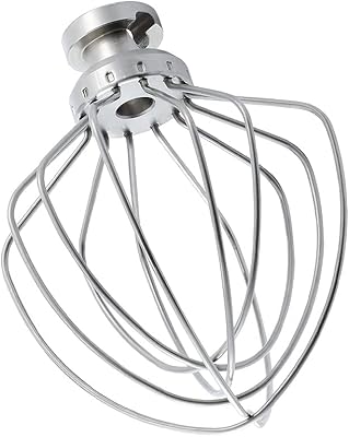 Stainless steel wire compatible with the tilting head mixer kitchenaid k45ww, egg cream agitator, egg drummer, mayonnaise and cake whisk, dishwasher pass.. DIAYTAR NIGERIA delivers affordability and convenience with every purchase, shipped within the week.
