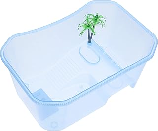 Boo Pet Bob Turtle Tank Reptile Turtle Turtle Pet Sleeping Box Aquarium For Hermit Turtle Frog Crabe - Blue.. Be part of Nigeria’s most trusted online shopping experience — DIAYTAR Nigeria.