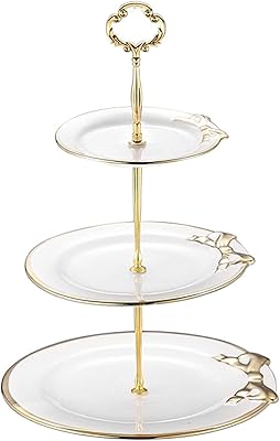 Ceramic cake support three levels European style support and display.. Why shop anywhere else? DIAYTAR Nigeria has it all, at prices you’ll love.