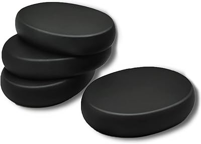 GXGKXK Massage stones with medium hot stones - Set of essential therapeutic stones to relieve pain in the lower back, 4 rooms (2.36 x 3.15 inches).. Nigeria's favorite online shopping platform, DIAYTAR offers unbeatable prices and delivery within a week.