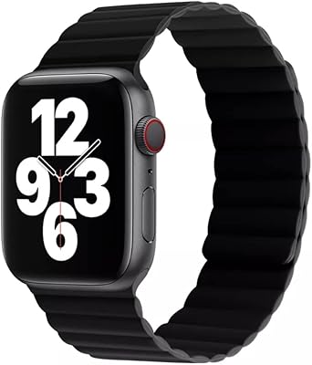 Silicone magnetic watch bracelet compatible with Apple Watch Series.. DIAYTAR NIGERIA brings the nation's largest product catalog to your doorstep at prices you'll appreciate.