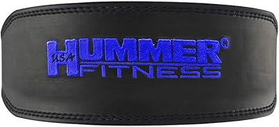 Hummer USA Hummer Leather Fitness belt (black and blue.. Experience the convenience of online shopping with DIAYTAR NIGERIA's reliable 5-8 day delivery service.