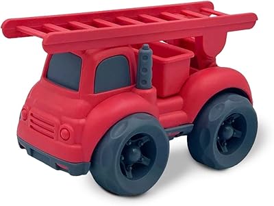 Joodi fire truck made from biodegradable and ecological plastic wheat straw, best toys for children, free wheel toy car, play and learn to take care of the environment, boys and girls of 1 2 years, gift 11 cm.. Your digital shopping companion, DIAYTAR NIGERIA offers unmatched value with nationwide shipping.