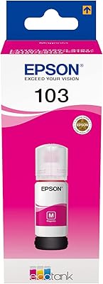 EPSON 103 ECOTANK ink bottle, ink recharging for Magenta Light printer, 65 ml.. DIAYTAR NIGERIA: Making online shopping accessible with affordable prices and nationwide delivery service.