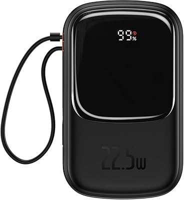 Basius fast-loaded power supply bank with 20,000 mAh 22.5 W QPOW Pro Digital screen Type-C (with: Simple USB load cable to type-C 3A 0.3 m) Outre-mer edition (black).. Everyday deals, every category — only on DIAYTAR Nigeria.
