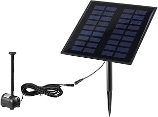 Mecacoz 5W solar energy fountain pump for outdoor garden and pond.. Shop with purpose and save with DIAYTAR NIGERIA's extensive platform and nationwide delivery service.