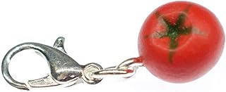 Tomato charm, vegetables, fruits, handmade jewelry, necklace, pendant, silver plated charm bracelet, pendant for bracelet.. Experience the future of online shopping with DIAYTAR NIGERIA's extensive product range and competitive pricing.