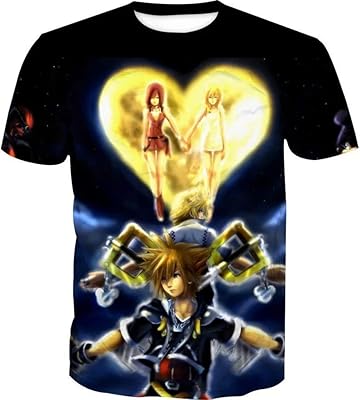 Unisex Kingdom Hearts Anime 3D Hoody Printing relaxed boys Breathable Children's clothing sweatshirt.. DIAYTAR NIGERIA transforms dreams into deliveries with our affordable prices and reliable shipping.