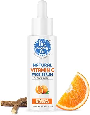 The Moms Co. Natural face serum with vitamin C for skin.. Experience shopping without compromise at DIAYTAR NIGERIA, with vast selection and quick delivery.