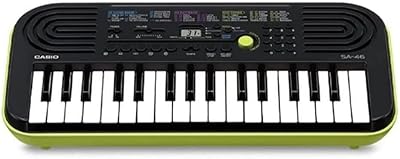 Piano Clavier Casio Mini Keys, Vert, 32 Touches, SA-46.. DIAYTAR NIGERIA combines affordability with convenience, delivering your purchases within 5-8 days.