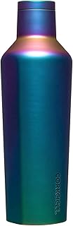 Bottle of canteen in stainless steel with triple 16 ounce corkcicle insulation with screw cap and extra wide opening, Lux collection of the Lux collection.. DIAYTAR NIGERIA: Your partner in affordable online retail with reliable delivery across the nation.