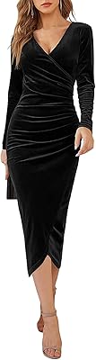 Elegant Wallery Wallery Dress with long sleeve for women Sirène style with collar.. DIAYTAR NIGERIA: Where affordable online shopping meets reliable delivery across Nigeria.