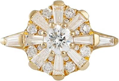 Omengtemgbu engagement ring in 18 carat gold with cubic zircon, jewelry for women size 6-10.. Experience hassle-free shopping with DIAYTAR NIGERIA's user-friendly platform and prompt delivery service.