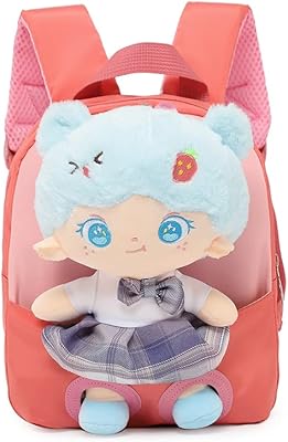 A children's plush backpack with a nice plush doll for kindergarten and school children.. Shop millions of products across categories on DIAYTAR Nigeria — delivered right to your door.