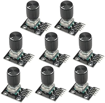 8 PC KY-040 Rotary encodle of brick sensor card.. Experience shopping freedom with DIAYTAR NIGERIA's vast selection and dependable nationwide shipping.