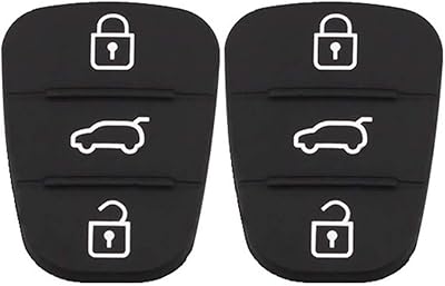 2 car spare parts, 3 buttons, key cover for Hyundai i30 IX35, black.. Experience the simplicity of DIAYTAR NIGERIA's extensive marketplace with delivery within 8 days.