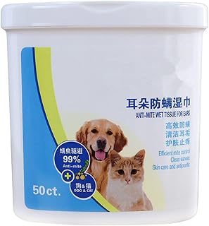 Hydrating wipes for pet's ears, Momo Bear anti-insect wipes for dogs and cats, pack of 50 pet wipes.. DIAYTAR NIGERIA brings online shopping to every Nigerian with affordable prices and reliable shipping.