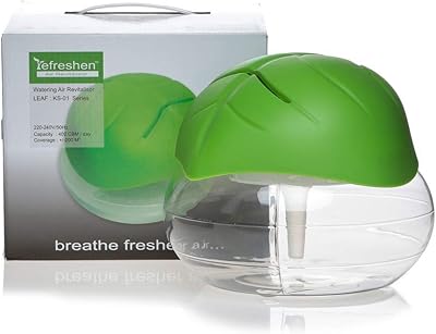 Air humidifier and electric sterilizer, leaf -shaped design - green.. You deserve better shopping — choose DIAYTAR Nigeria today.