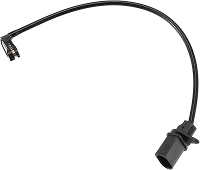 Acropix front brake pad wear sensor for Audi A4 - 1 black pack.. Tired of overpriced goods and slow delivery? DIAYTAR Nigeria brings affordability and speed together with a wide selection of products.