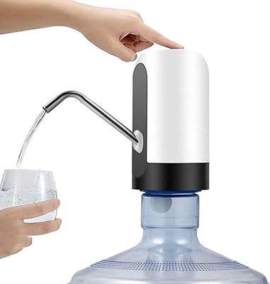 NOBILUS wireless automatic water distribution pump with rechargeable battery for 20 l can with portable USB loading cable, water distribution pump (water machine).. DIAYTAR NIGERIA: Your trusted partner for affordable online shopping with reliable delivery timeframes.