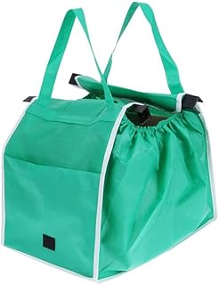 Dloett Large bags of foldable races for women, clip cart, grocery store, reusable portable bags, handbags.. DIAYTAR NIGERIA combines extensive variety with budget-friendly prices and prompt nationwide delivery.