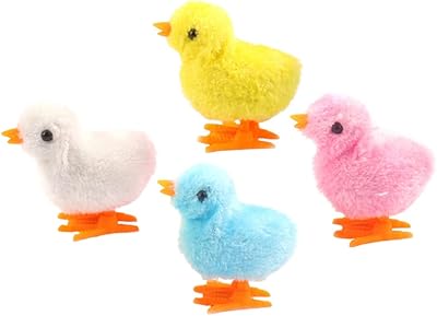 Sweet chicken toys: 4 pieces Wind-Daddy Chicken Jumping Mignon in Peluche Chicken Polish Toys Rabbit Dolls Festival Gifts Filling Basket Random Color.. Join the movement — fast, affordable shopping only at DIAYTAR Nigeria.