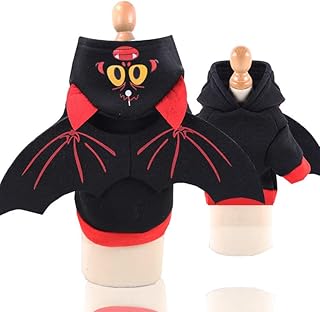Cat costume for dogs ohana with catoonbat, black, medium, oph-110, pet props costumes.. DIAYTAR NIGERIA: Where countless products meet affordable prices and reliable nationwide shipping.