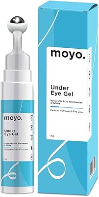 Gel under the eyes Moyo (15g) | Eye cream for dark circles and wrinkles | Hyaluronic acid, niacinamide and caffeine.. DIAYTAR NIGERIA: Connecting Nigerians with affordable products through our expansive e-commerce platform.