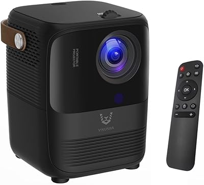Android Multimedia Projector V880 Plus 1080p Bluetooth projector Intelligent WiFi for TV games at home with remote control and support (black).. DIAYTAR NIGERIA: Bringing quality products to every Nigerian home at prices everyone can afford.