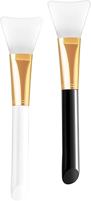 2 pieces brush for silicone facial mask gilded makeup brush flexible eyes.. DIAYTAR NIGERIA delivers on our promise of extensive selection and budget-friendly nationwide shipping.