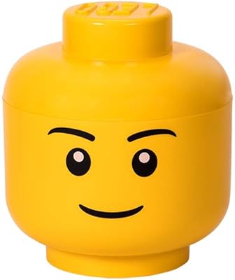 LEGO ICONIC Large 85 l yellow boys storage box.. Experience shopping freedom with DIAYTAR NIGERIA's vast selection and dependable nationwide shipping.