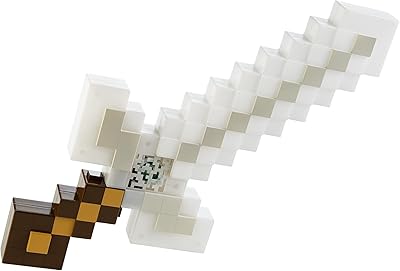 Minecraft Amazing Battle Sword FMD13 with authentic gaming sounds and light action [Amazon exclusivity], blue, 11 "x 5.08" x 54.61 ".. Your complete retail destination, DIAYTAR NIGERIA combines extensive variety with prompt delivery.